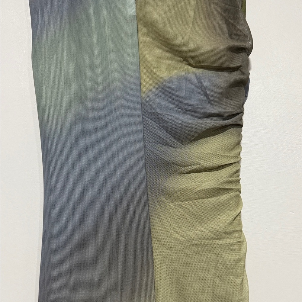 Commense Gray Draped Maxi Dress - Picture 6 of 8